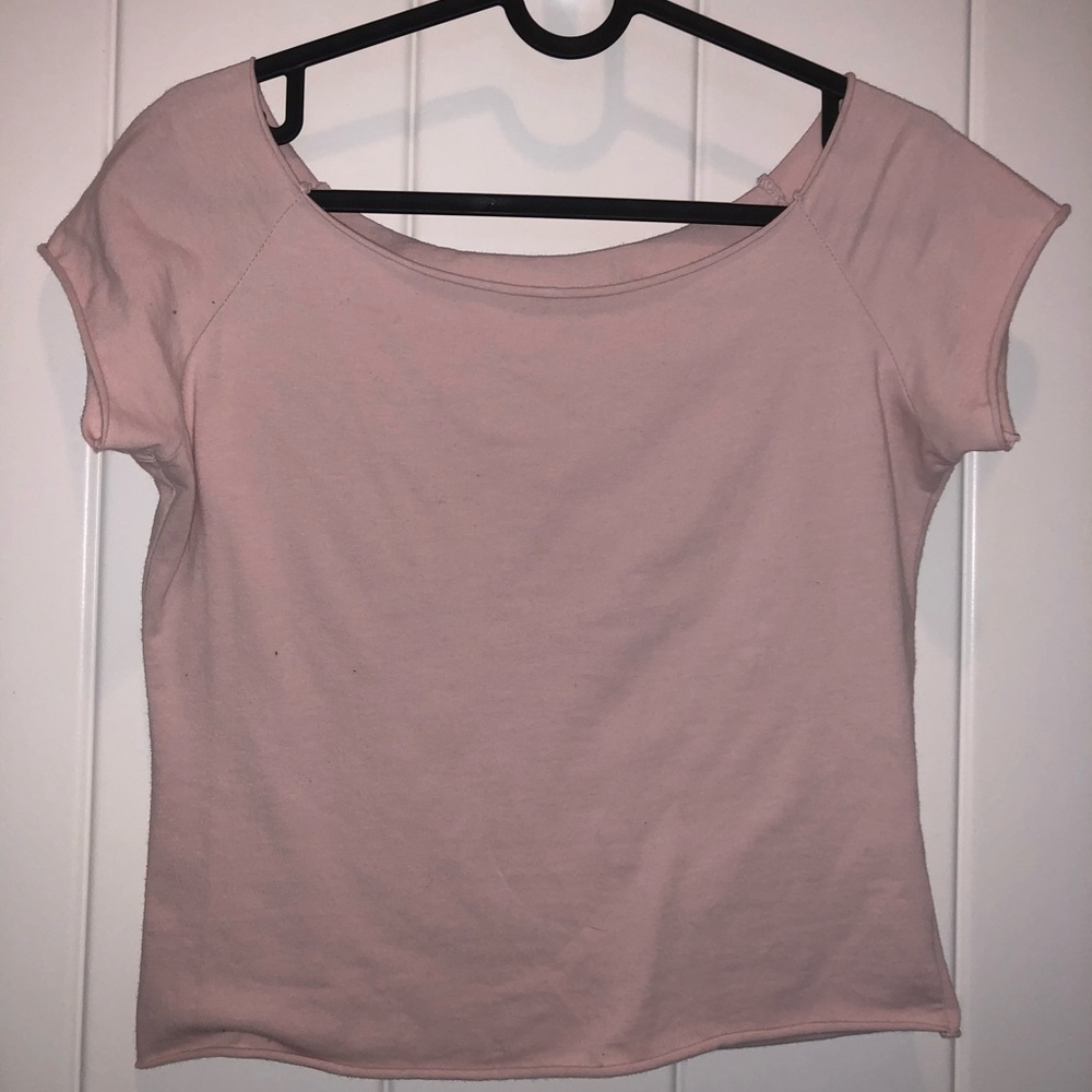 blush pink brandy top